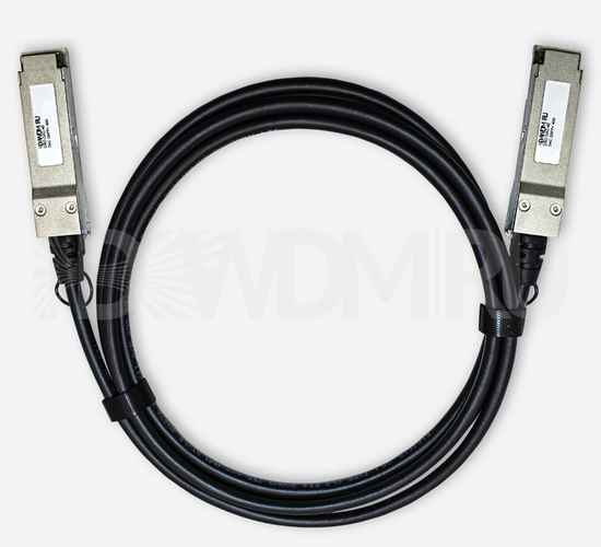 Mellanox совместимый кабель Direct Attached (DAC), QSFP+, 28AWG, 40 Гб/с, 5 м