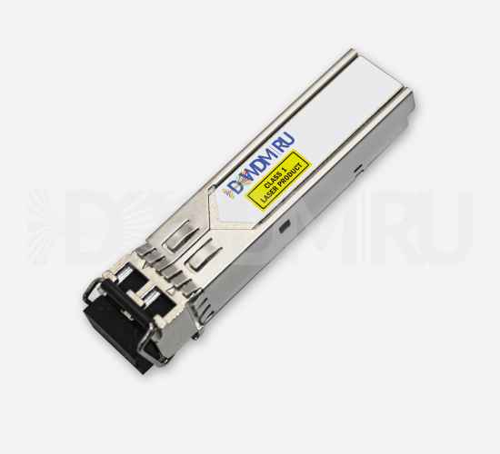 Оптический SFP модуль двухволоконный многомодовый, 155Мб/с, 2км, 850нм, 2xLC, DDM - ДВДМ.РУ (DSO-2-1D)