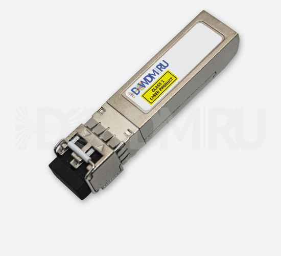 Оптический SFP+ модуль двухволоконный одномодовый 10Гб/с, DWDM, 80 км, 2xLC, CDR, CH21 (DSO-27-6D21CDR)