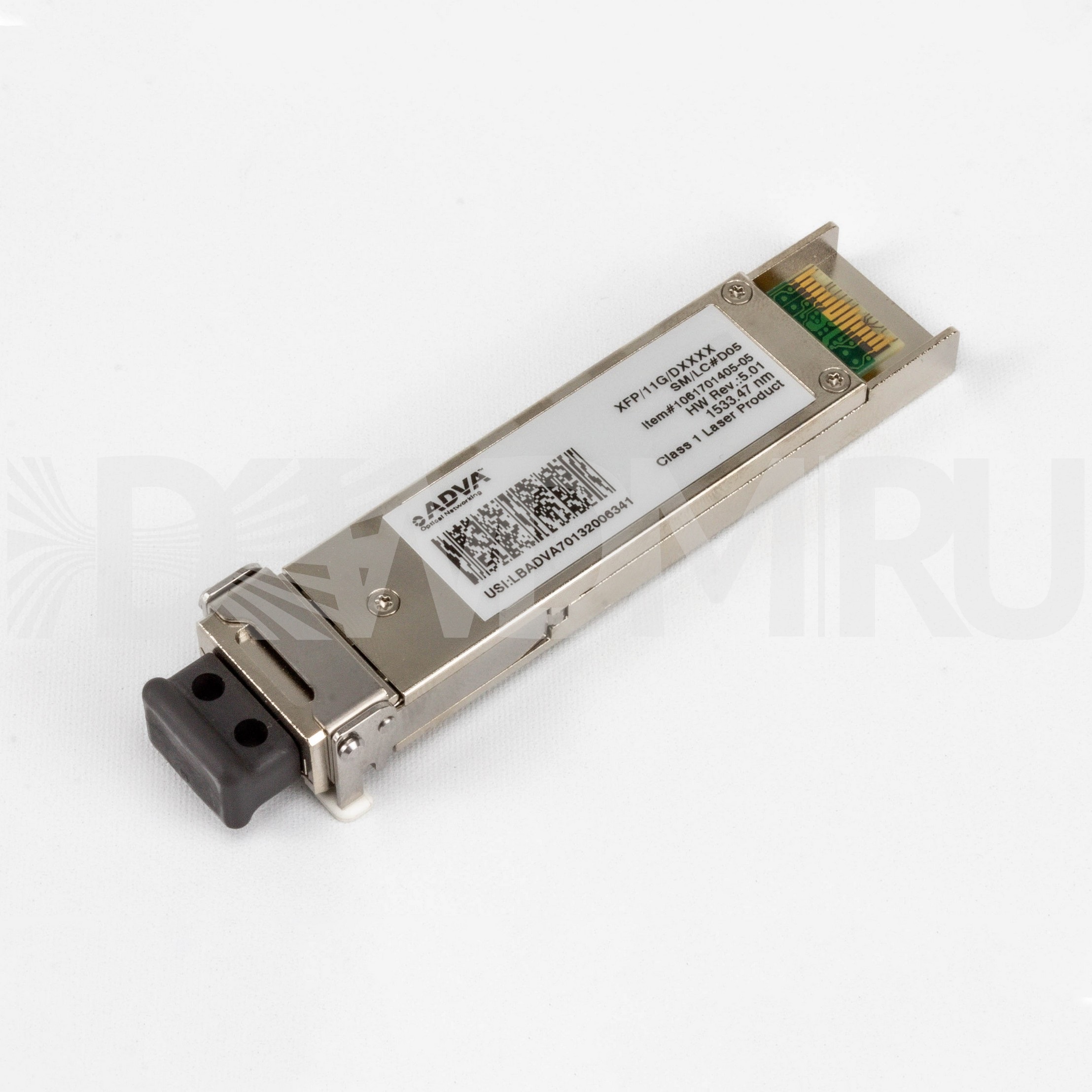 XFP/11G/#19340L50/SM/LC#DC6 11G 50GHz DWDM XFP ADVA Optical pn 1061701753-01